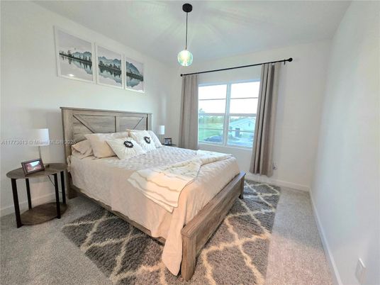 Bedroom, Interior, Pendant Lights