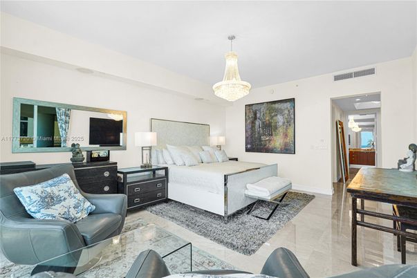Bedroom, Chandelier, Interior