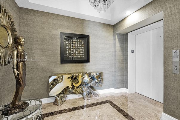 Elevator, Interior, Recessed Lighting