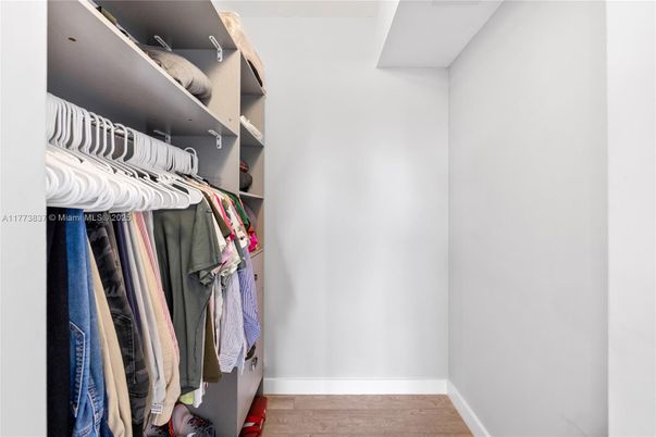 Interior, Walk-in Closets, Wood Texture Flooring