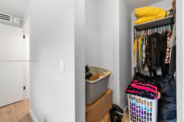 Interior, Walk-in Closets, Wood Texture Flooring