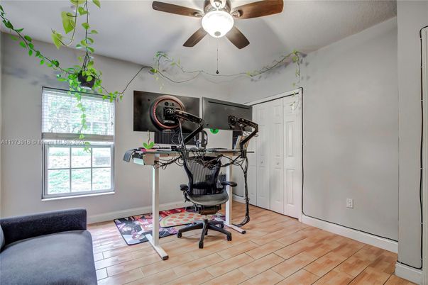 Fitness Equipment, Interior, Wood Texture Flooring