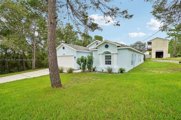 Attached, Backyard, Exterior, Facade, Ranch