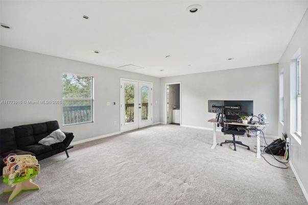 Home Office, Interior, Recessed Lighting