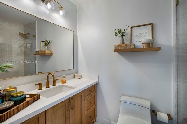 Bathroom, Glass Shower, Interior