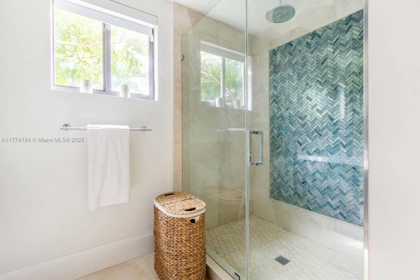 Bathroom, Glass Shower, Interior