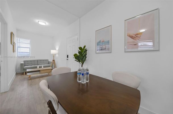 Dining room, Interior, Wood Texture Flooring