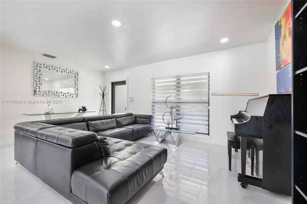 Interior, Living room, Piano, Recessed Lighting