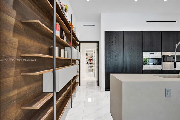 Interior, Kitchen, Marble, Recessed Lighting
