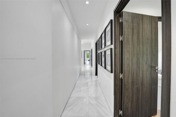 Interior, Marble, Recessed Lighting