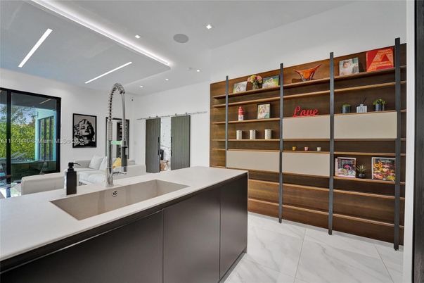 Interior, Marble, Recessed Lighting
