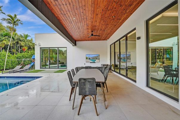 Exterior, Pool, Wooden Ceilings