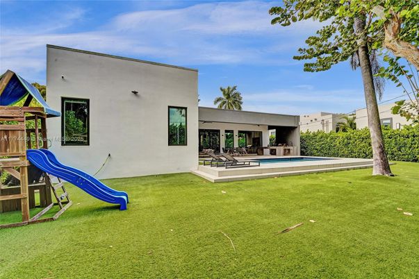 Backyard, Exterior, Playground, Pool