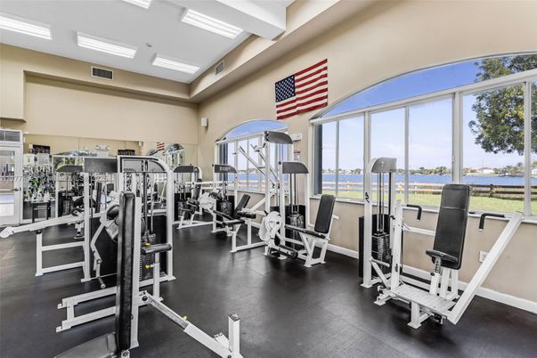 Fitness Equipment, Gym, Interior