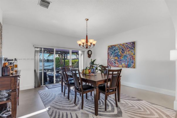 Chandelier, Dining room, Interior