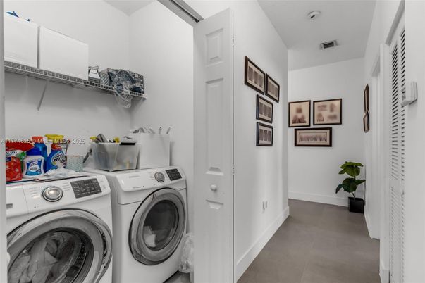 Interior, Utility Closets, Washer