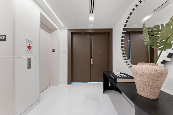 Elevator, Interior, Recessed Lighting