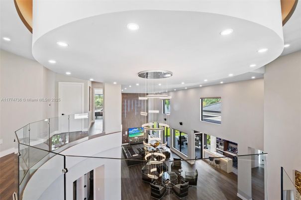 Interior, Pendant Lights, Recessed Lighting, Wood Texture Flooring