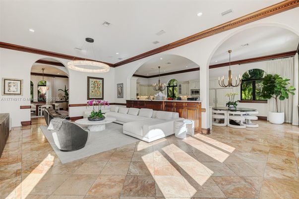 Interior, Kitchen, Living room, Pendant Lights, Recessed Lighting