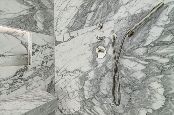 Bathroom, Interior, Marble Walls