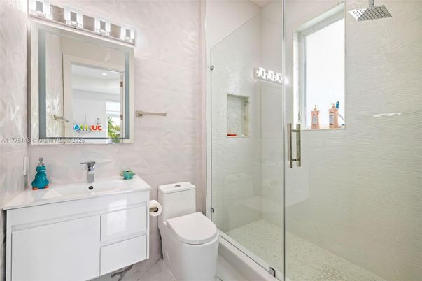 Bathroom, Glass Shower, Interior
