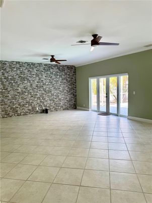 Empty room, Interior, Stone Walls