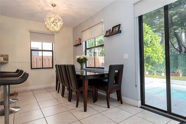Chandelier, Dining room, Interior