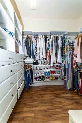 Interior, Walk-in Closets, Wood Texture Flooring