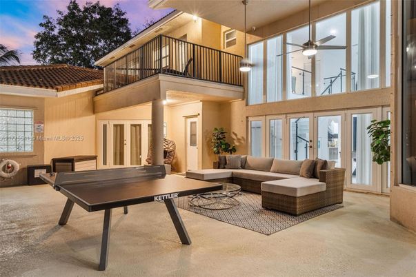 Exterior, Game Room