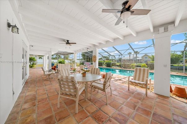 Dining room, Glass Ceilings, Interior, Pool, Sun Room