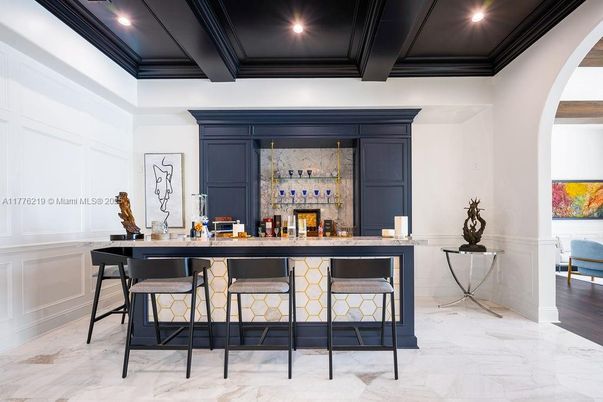 Interior, Marble, Recessed Lighting