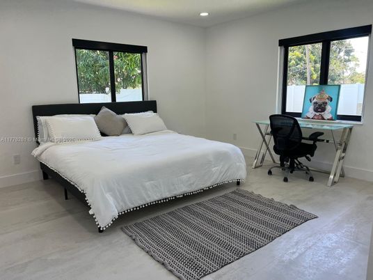 Bedroom, Home Office, Interior, Recessed Lighting