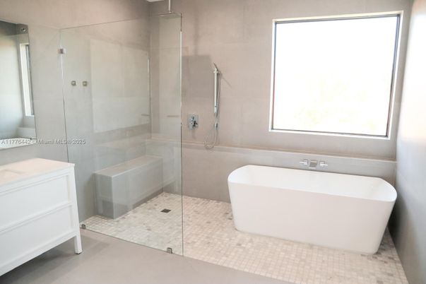 Bathroom, Free Standing Baths, Glass Shower, Interior