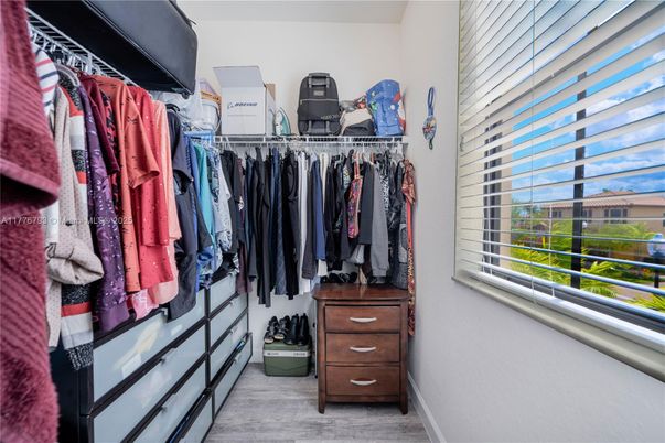 Interior, Walk-in Closets, Wood Texture Flooring