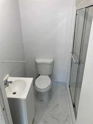 Bathroom, Glass Shower, Interior, Marble