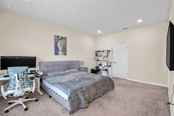 Bedroom, Home Office, Interior, Recessed Lighting