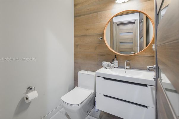 Bathroom, Interior, Wooden Walls