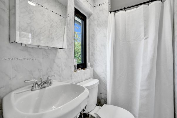Bathroom, Interior, Marble Walls