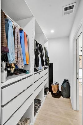 Interior, Recessed Lighting, Walk-in Closets, Wood Texture Flooring