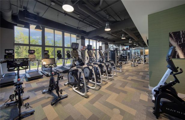 Fitness Equipment, Gym, Interior