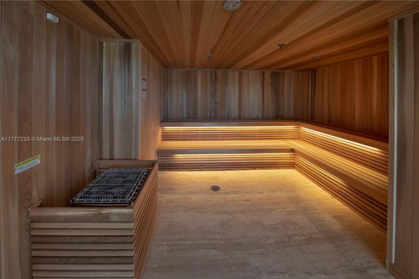 Interior, Sauna Room