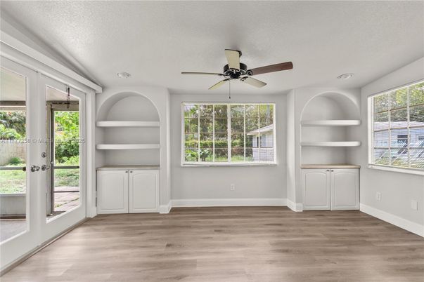 Empty room, Interior, Wood Texture Flooring