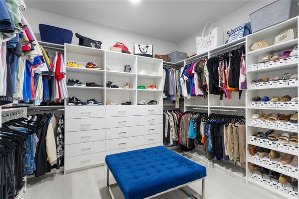 Interior, Recessed Lighting, Walk-in Closets, Wood Texture Flooring