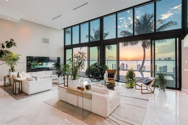 Interior, Living room, Marble, Recessed Lighting, Water