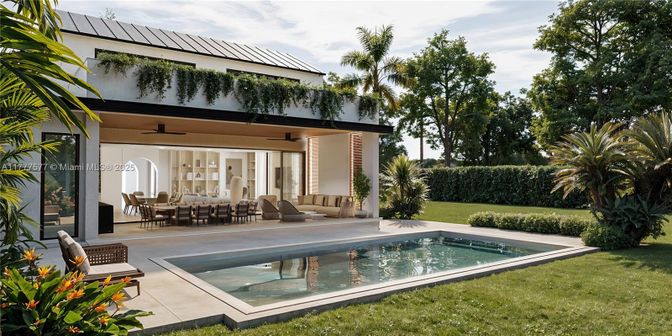 Backyard, Exterior, Pool