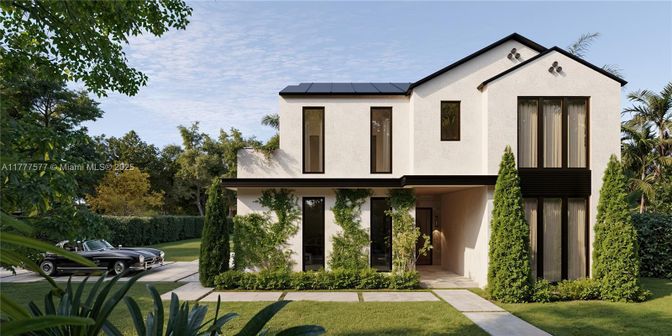 Exterior, Facade, Solar Panels, Modern