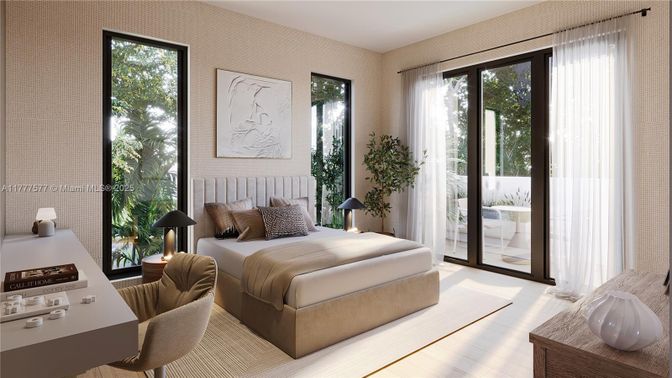 Bedroom, Home Office, Interior