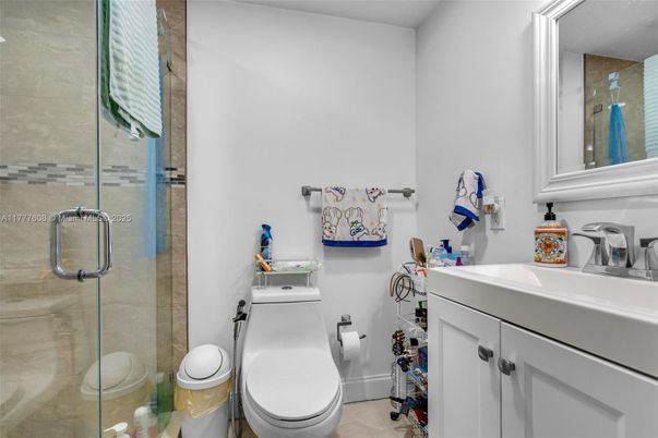 Bathroom, Glass Shower, Interior