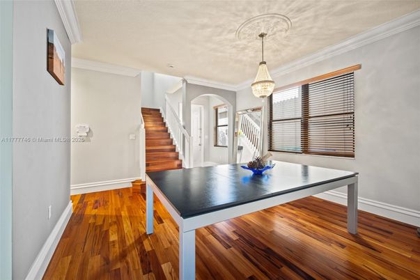 Chandelier, Interior, Wood Texture Flooring