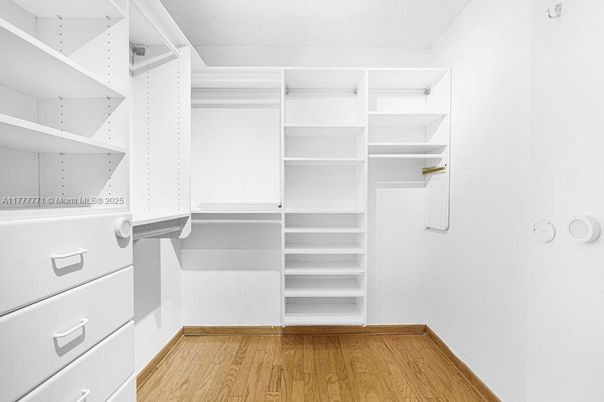 Interior, Walk-in Closets, Wood Texture Flooring